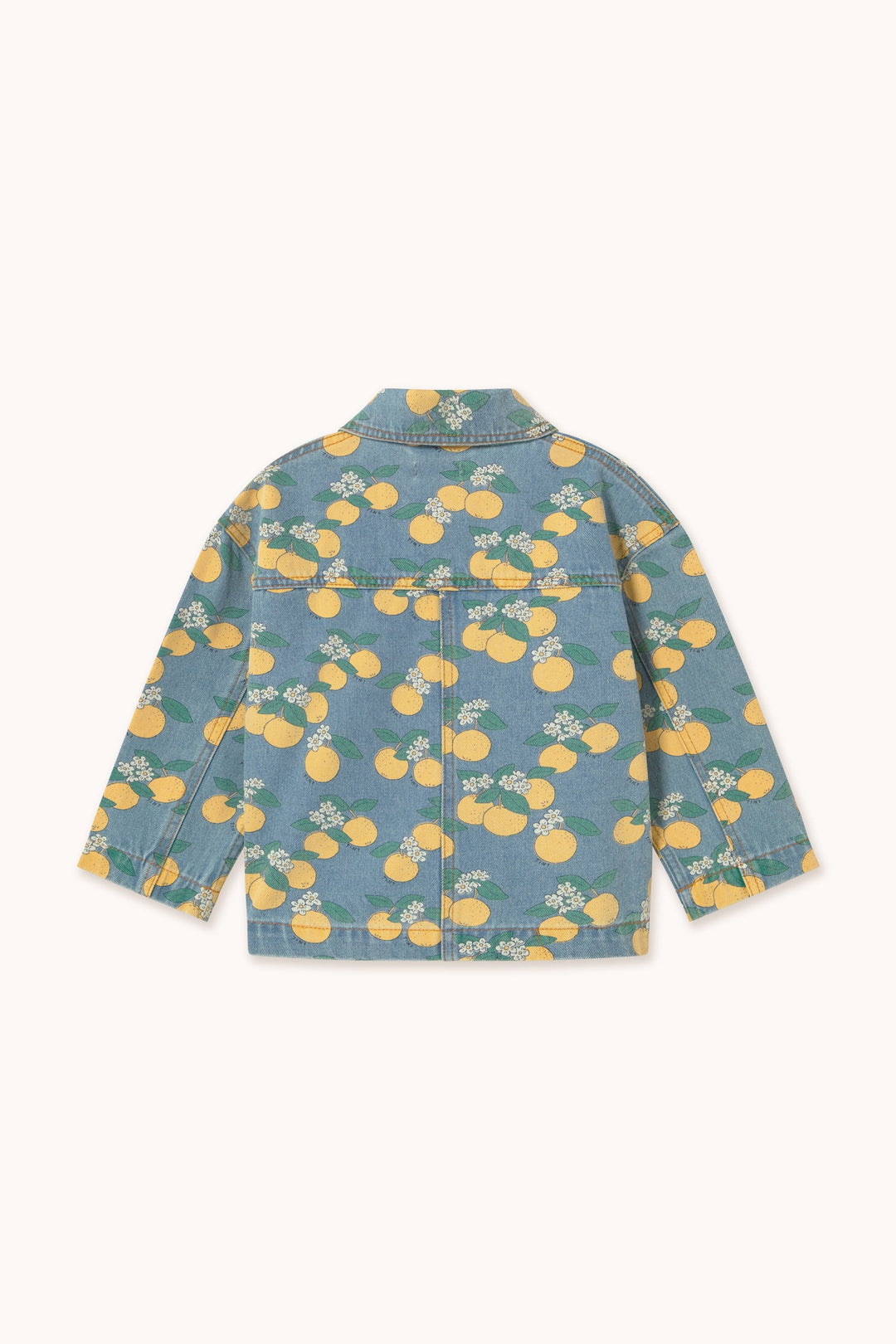 [TINYCOTTONS] Oranges Denim Jacket - Light Wahs Denim