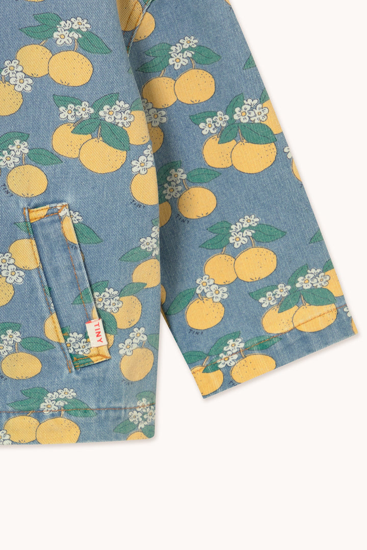 [TINYCOTTONS] Oranges Denim Jacket - Light Wahs Denim