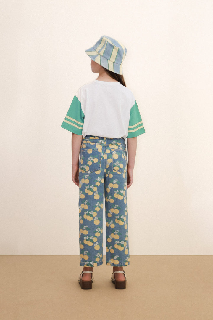 [TINYCOTTONS] Oranges Denim Jeans - Light Wash Denim
