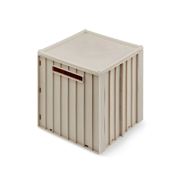 CUBE STORAGE BOX WITH LID