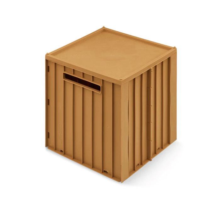 CUBE STORAGE BOX WITH LID