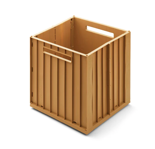 CUBE STORAGE BOX WITH LID