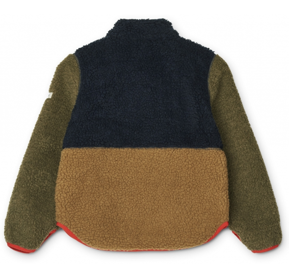 Liewood nolan jacket - block / Mignight Navy Multi Mix