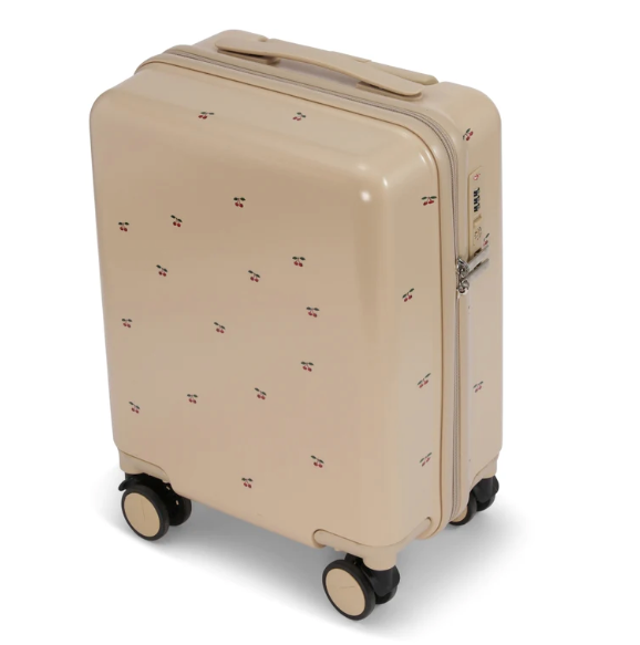 Konges slojd travel suitcase cherry