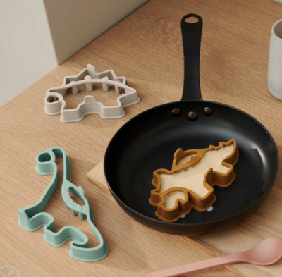 liewood pancake mould - eden safari multi mix