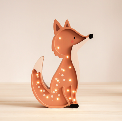 [r o o m G A G A ] Wooden Fox Lamp