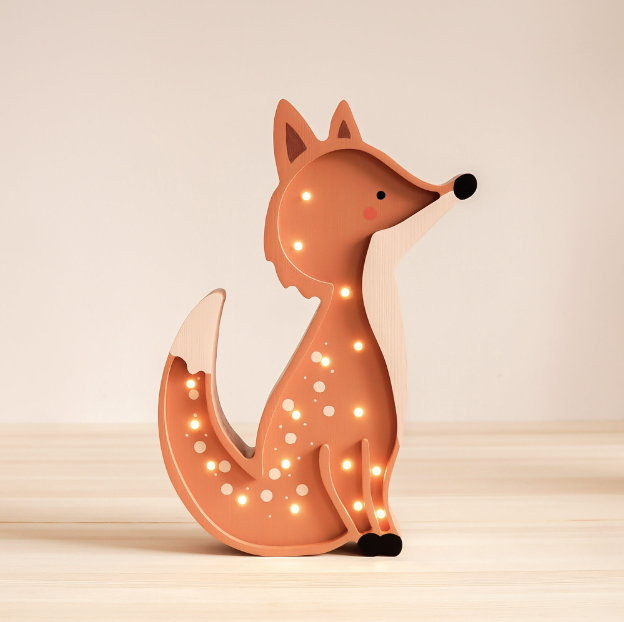 [Zimmer GAGA] Holz Fuchs Lampe