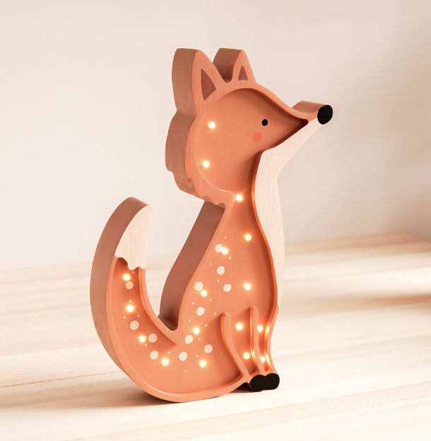 [Zimmer GAGA] Holz Fuchs Lampe