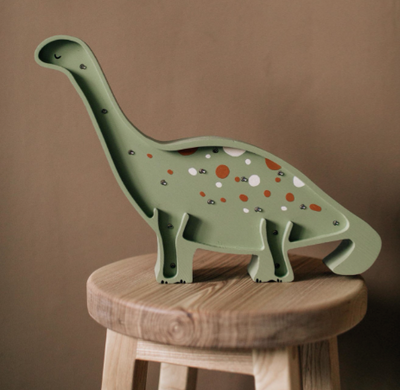 [Zimmer GAGA] Holz Dino Lampe