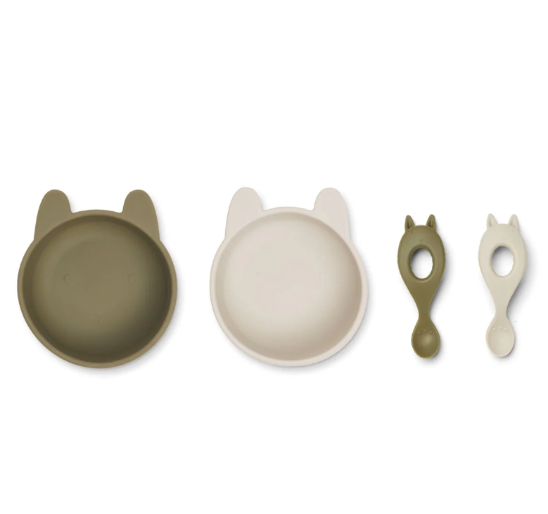 [Liewood] Evan Set 2-Pack Rabbit khaki / Sandy Mix