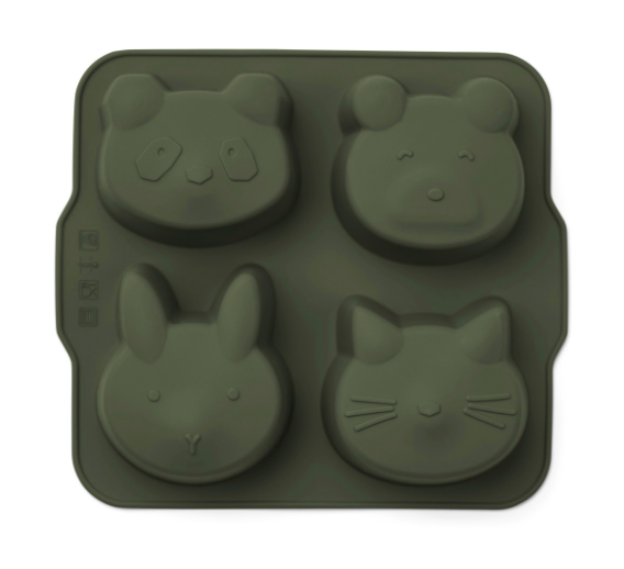 MARIAM CAKE PAN 2-PACK hunter green/mustard mix