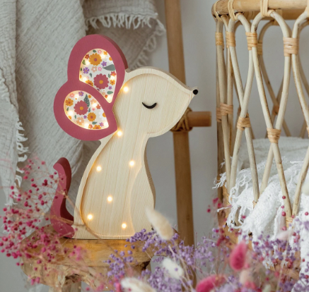 [r o o m G A G A ] Wooden Mouse Lamp - Spring Edition