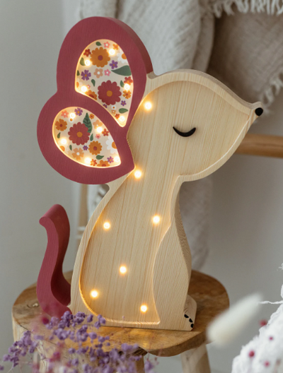 [r o o m G A G A ] Wooden Mouse Lamp - Spring Edition