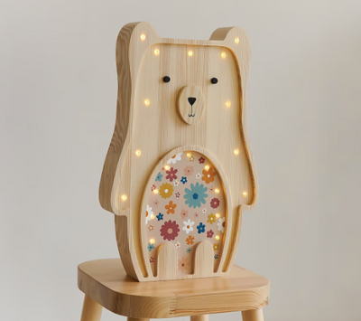 [room GAGA ] Wooden Teddy Frühlingsedition