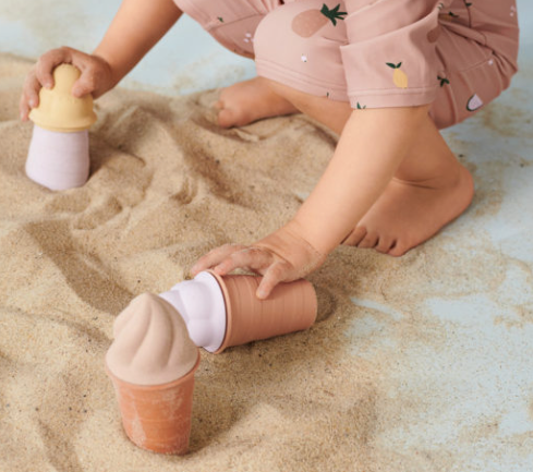 [Liewood] Bay Ice Cream Toy 4-Pack - Rose Multi Mix