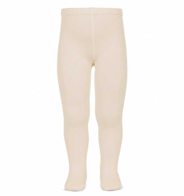 [Condor] Plain Stitch Basic Tights - [304 Linen]