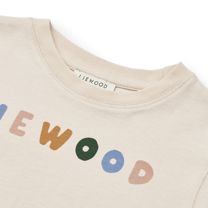 [Liewood] Sixten Placement Shortsleeve T-shirt - Liewood/Sandy