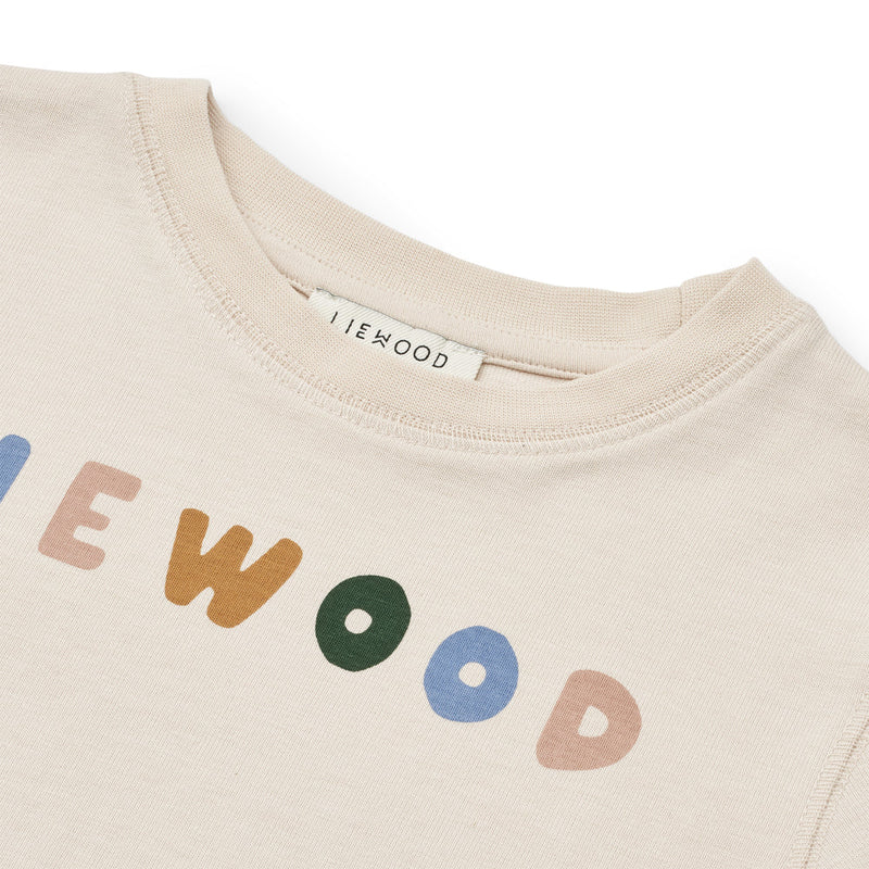 [Liewood] Sixten Placement Shortsleeve T-shirt - Liewood/Sandy