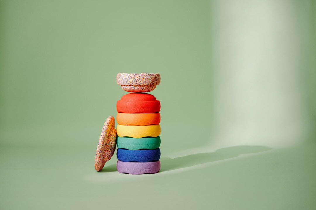 [Easter Promotion Set][Stapelstein] Rainbow Set Complete Classic