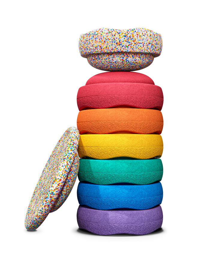 [Easter Promotion Set][Stapelstein] Rainbow Set Complete Classic