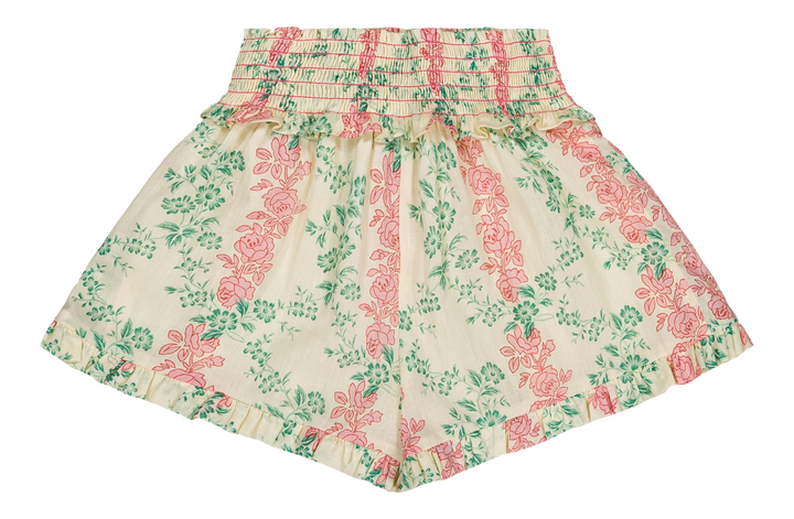 [Bachaa] Sunbeam Blouse & Short Set - Arabesque print