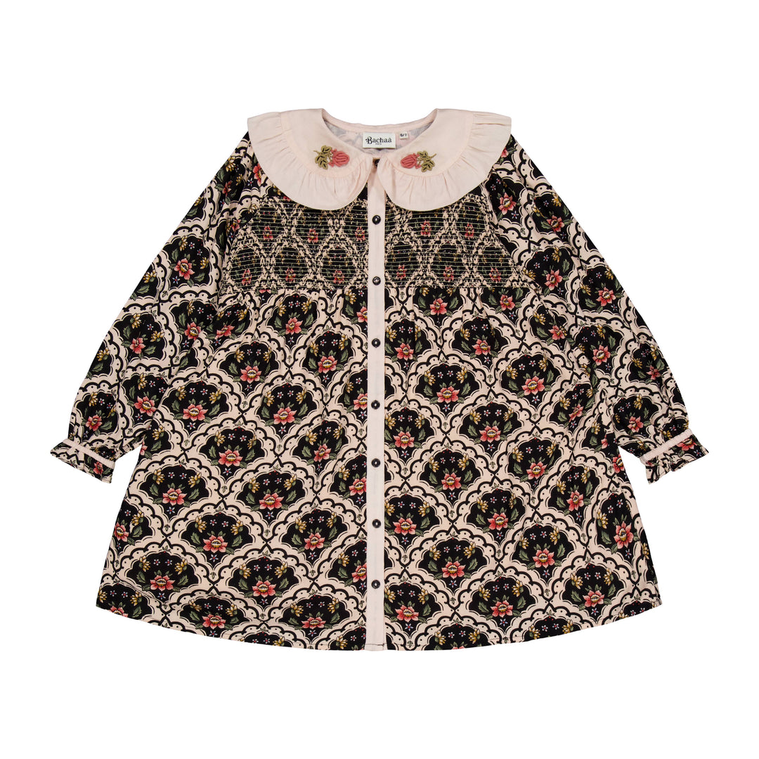 [Bachaa] Sweetie Robe Dress - Lovely Print