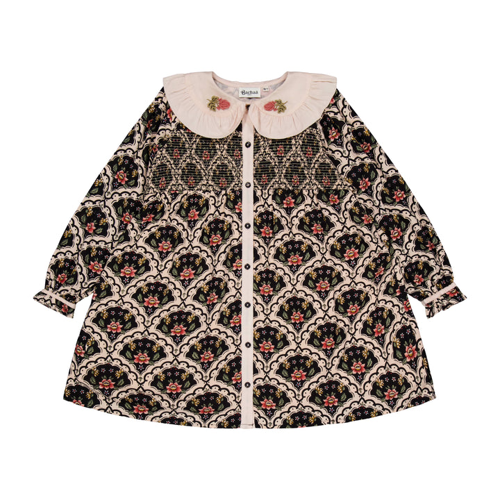 [Bachaa] Sweetie Robe Dress - Lovely Print