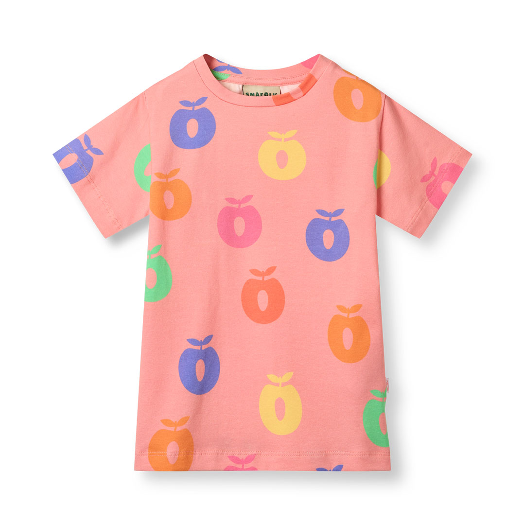 [Smafolk] T-shirt With Apple - Blossom