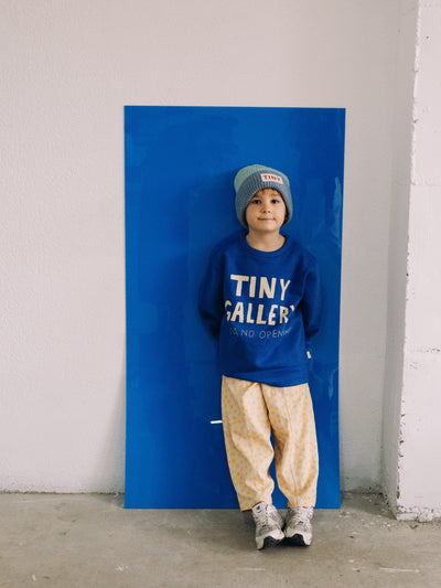 [Tinycottons] Tiny Gallery Sweatshirt - Ultramarin