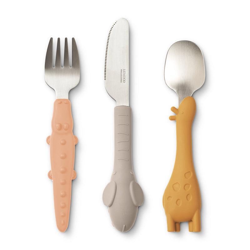 [Liewood]Tove cutlery set - Tuscany rose mix