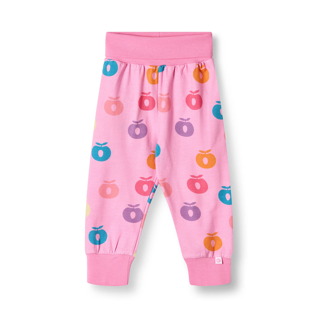 [Smafolk] Ulm Baby Pants with Apple - Pink Lilac