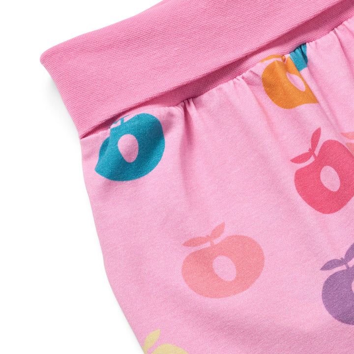 [Smafolk] Ulm Baby Pants with Apple - Pink Lilac
