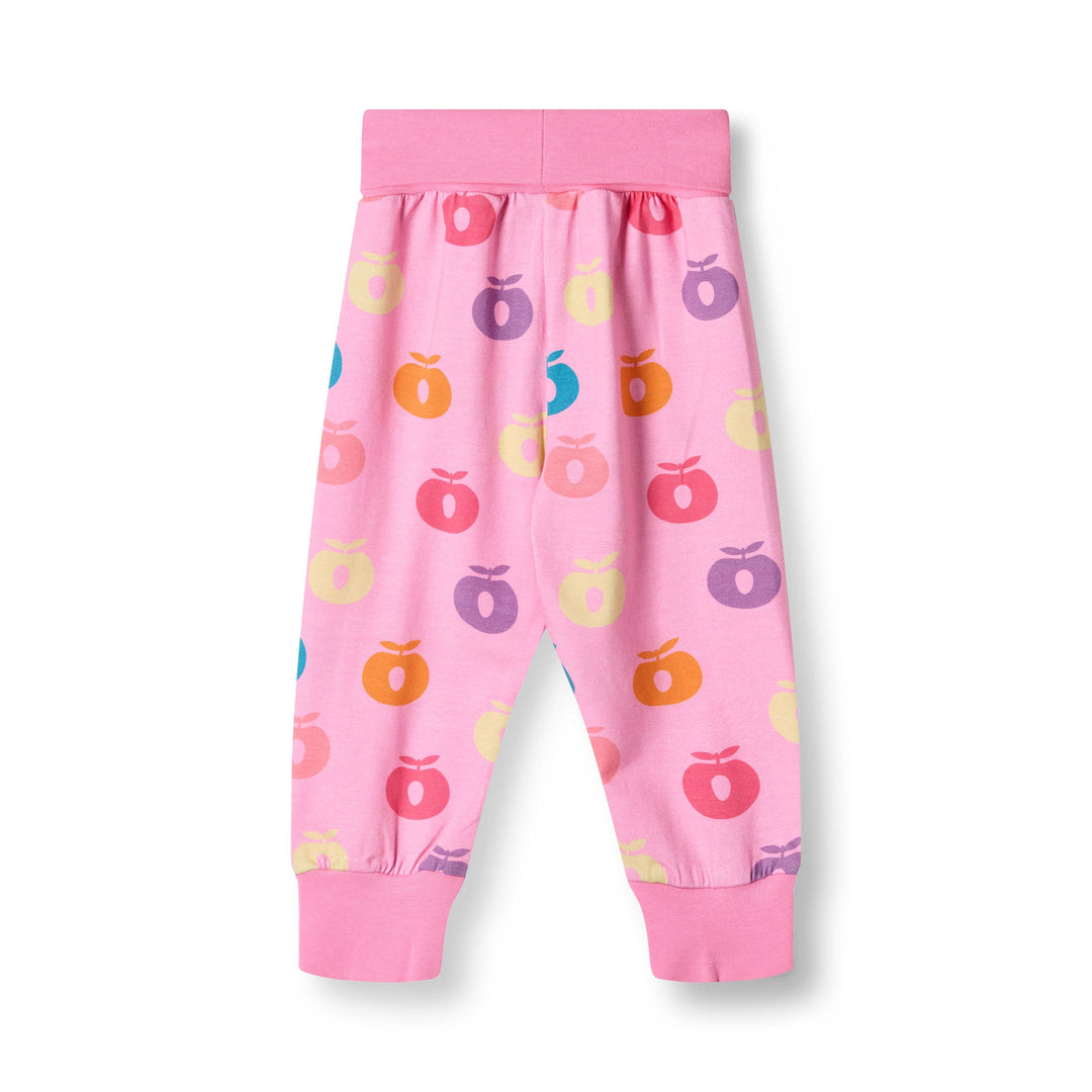 [Smafolk] Ulm Baby Pants with Apple - Pink Lilac