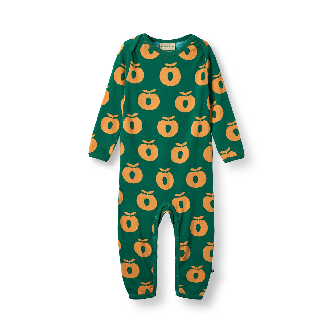 [Smafolk] Ulm Long Bodysuit with Apple -Cedar Tree