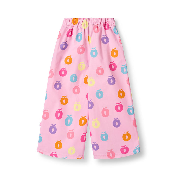 [Smafolk] Valentine Pants With Apple - Pink Lilac