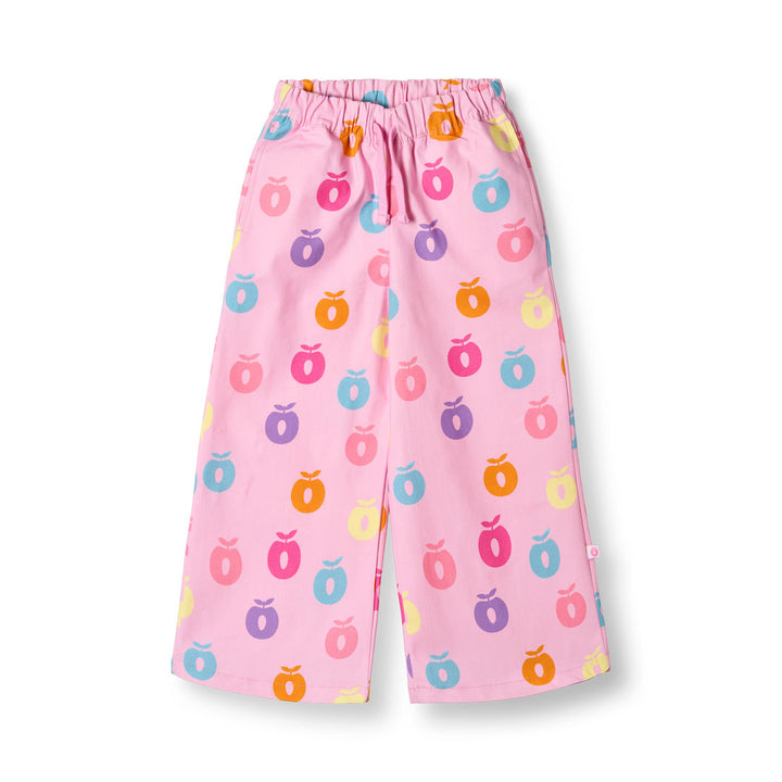 [Smafolk] Valentine Pants With Apple - Pink Lilac