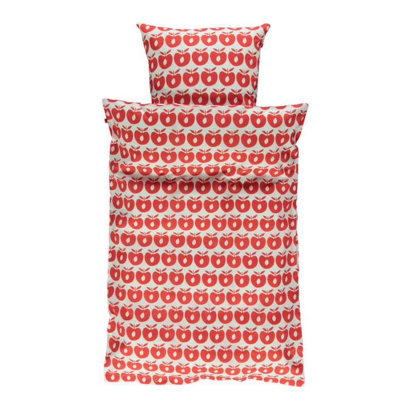 [Smafolk] Bedding 140×200 with Apples - Red