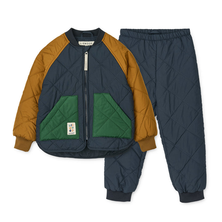 [Liewood] Zella Thermo Set - Classic navy multi mix