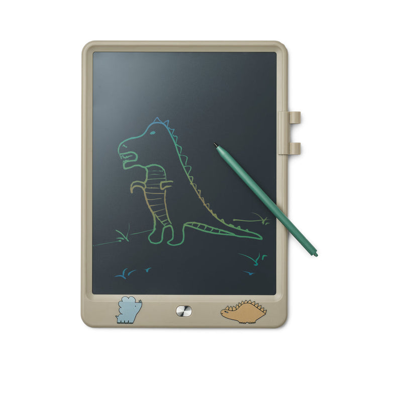 [Liewood] Zora LCD Drawing Board - Dinosaurs / Mist