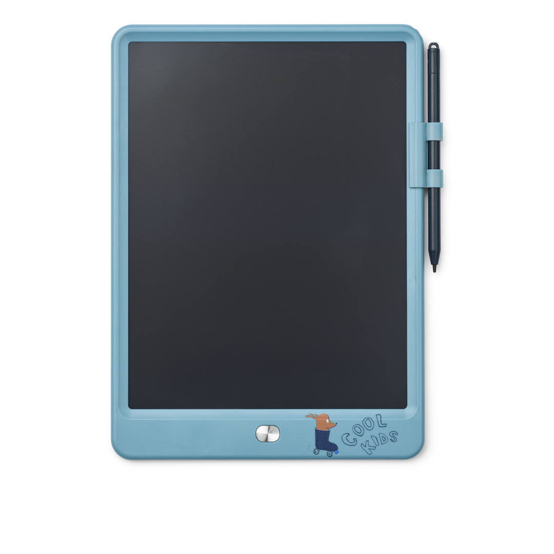 [Liewood] Zora LCD Drawing Board - Tiger/Beach Blue