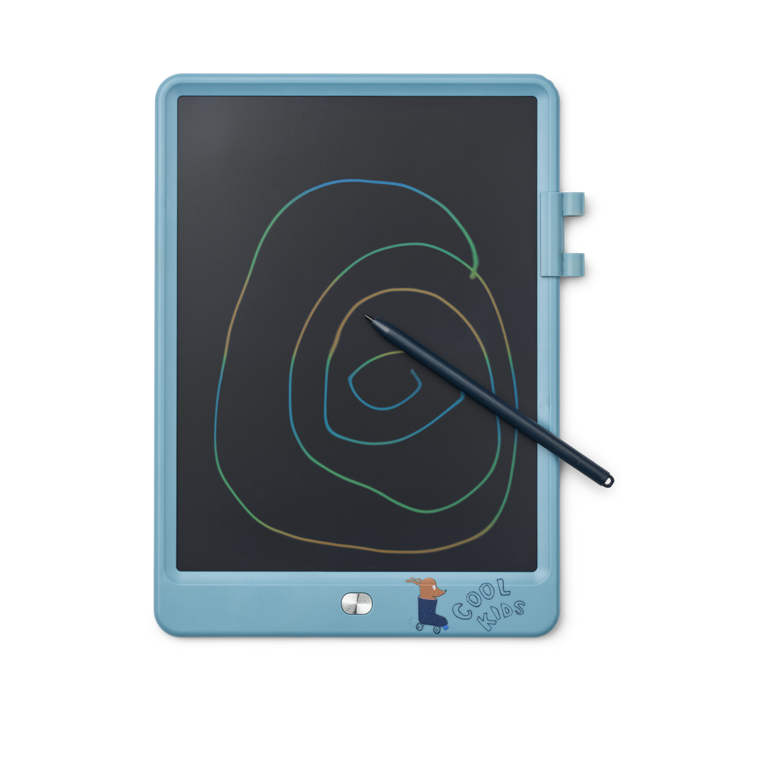 [Liewood] Zora LCD Drawing Board - Tiger/Beach Blue