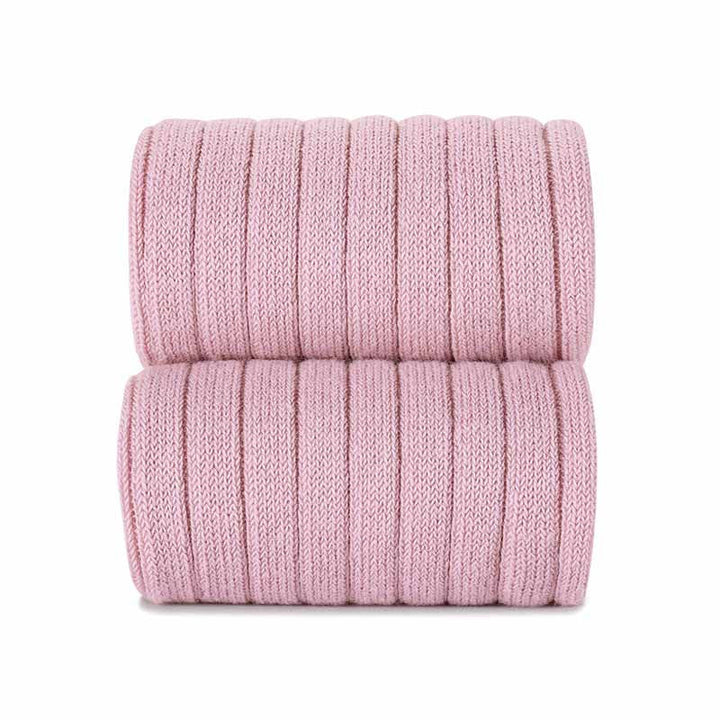 [Condor]Basic Rib Short Socks - [526 Pale Pink]