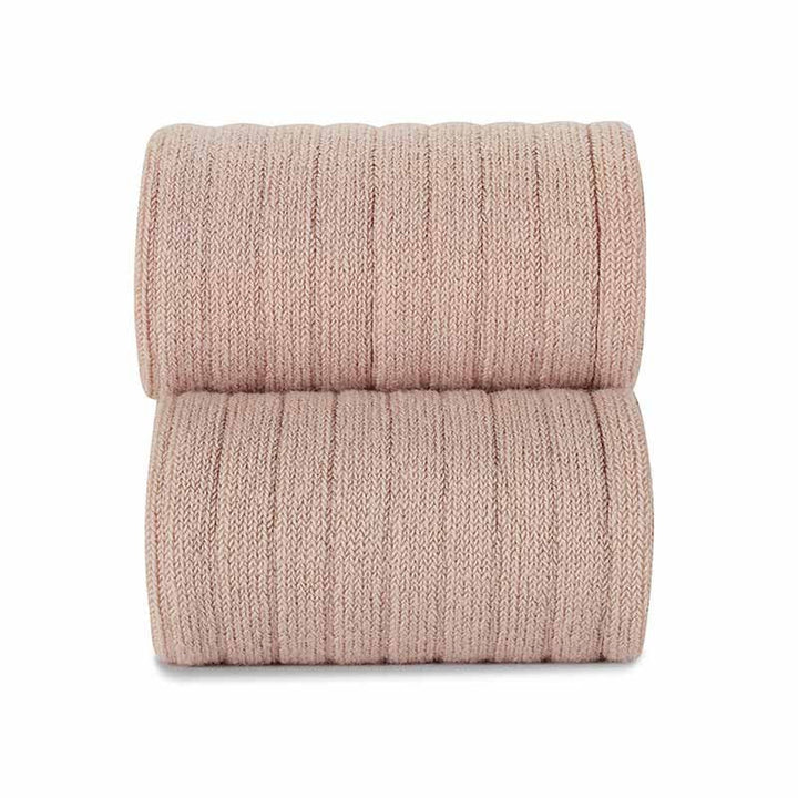 [Condor] Basic Rib Tights - [544 Old Rose]