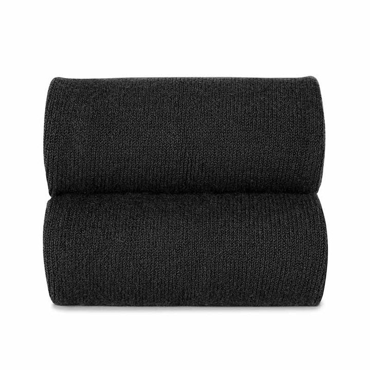 [Condor] Plain Stitch Basic Short Socks - Black