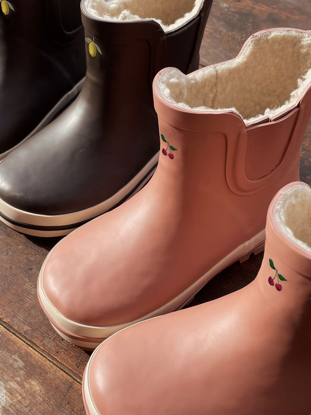 [Konges slojd] Roi Rain Boot Low - Cameo Brown