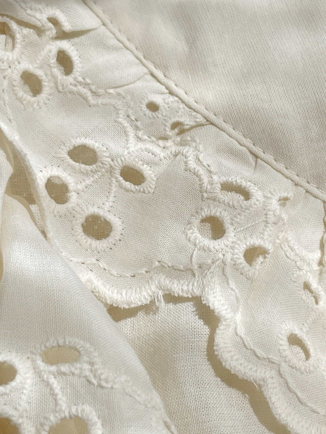 [Konges slojd]Posey Top- Antique White
