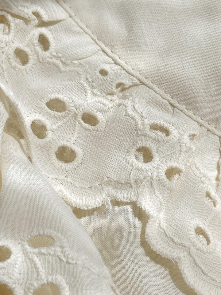 [Konges slojd]Posey Top- Antique White