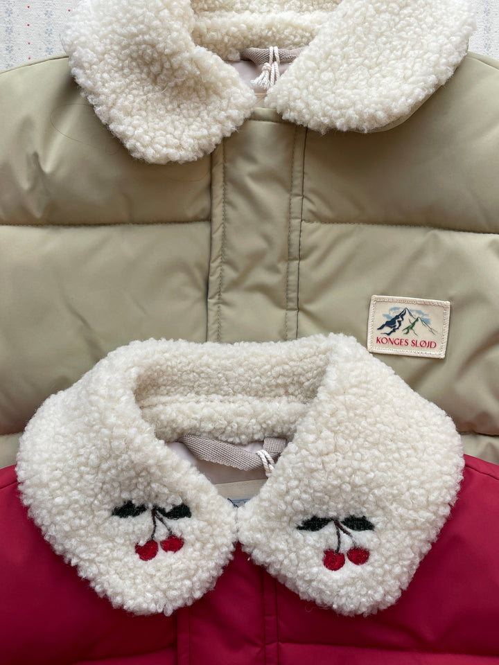[Konges slojd]Alpi Collar Jacket - Cardinal