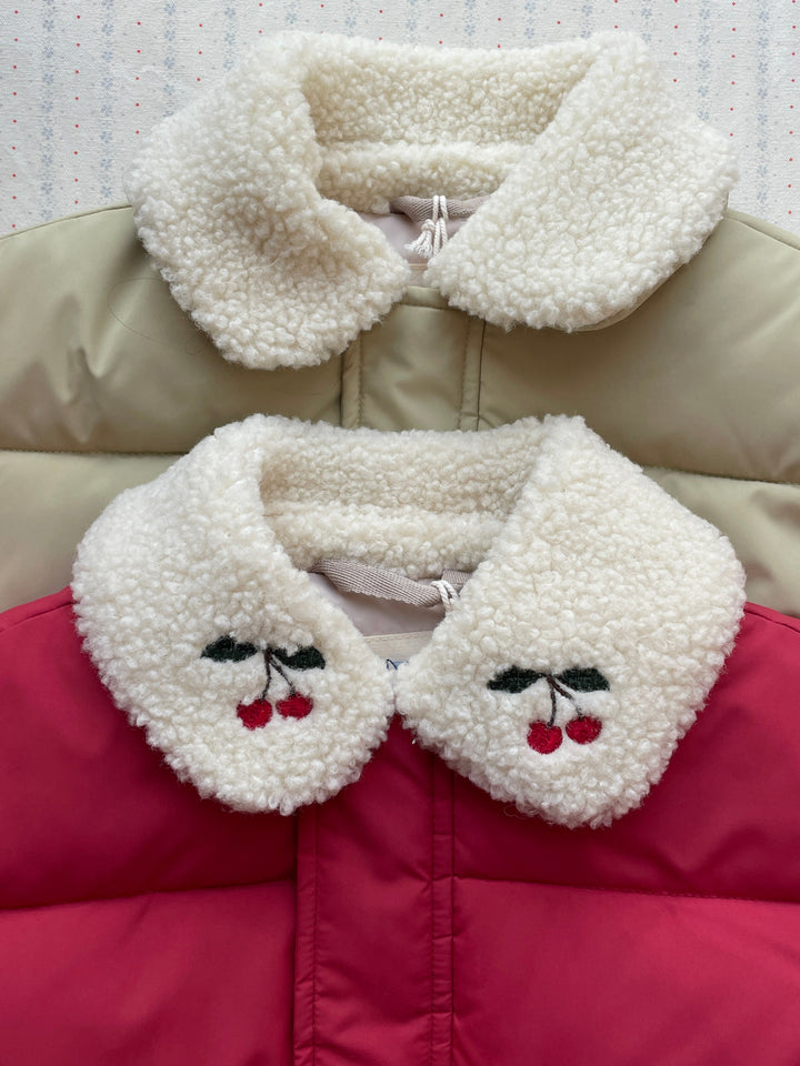 [Konges slojd]Alpi Collar Jacket - Cardinal