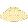 [Duns Sweden] Sun Hat - Big Radish Transparent Yellow